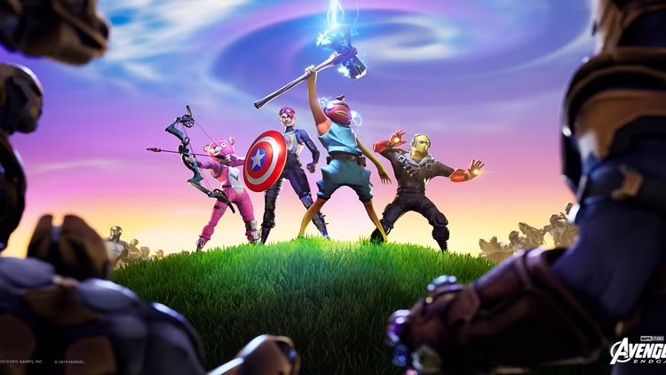 Fortnite x Avengers spolupráce