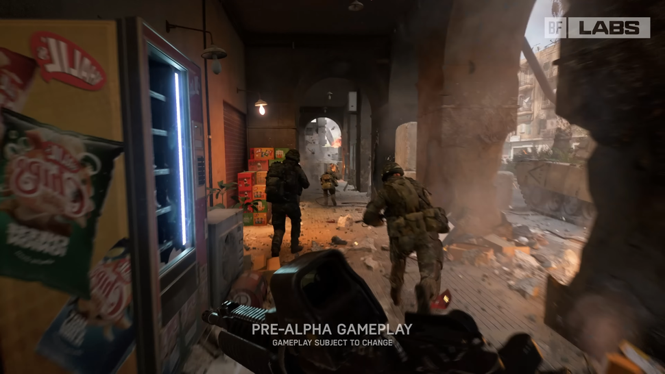 Battlefield 6 pre-alpha