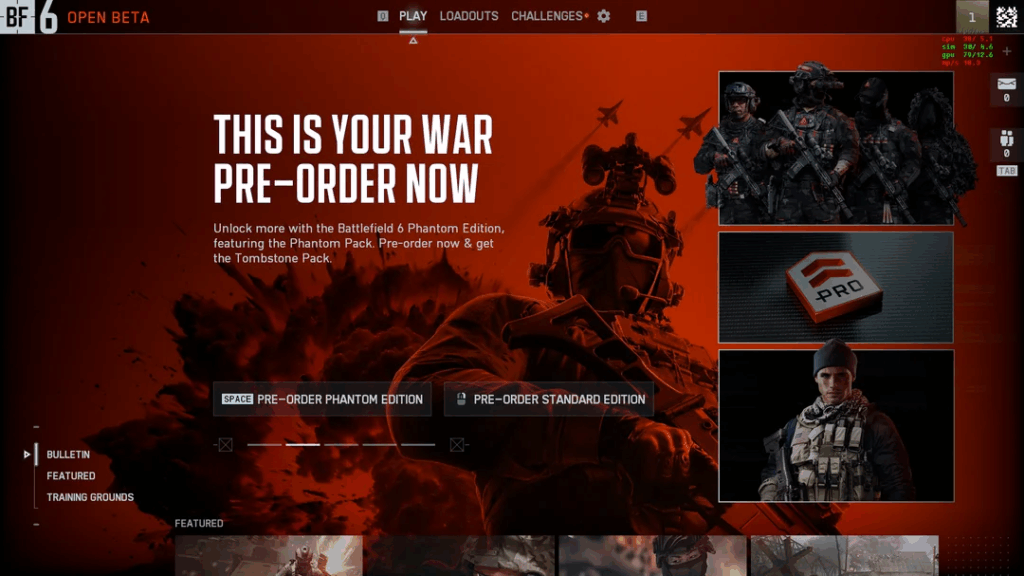 Battlefield 6 UI