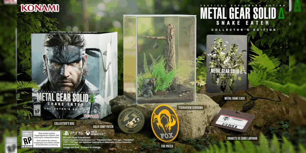 Metal Gear Solid Delta sběratelská edice