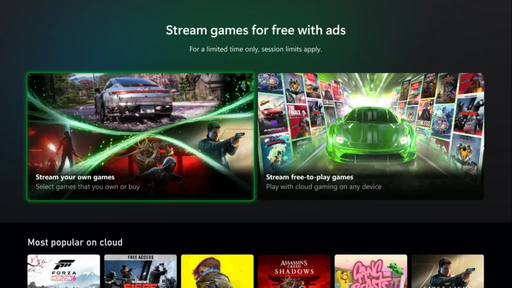 Xbox Cloud Gaming